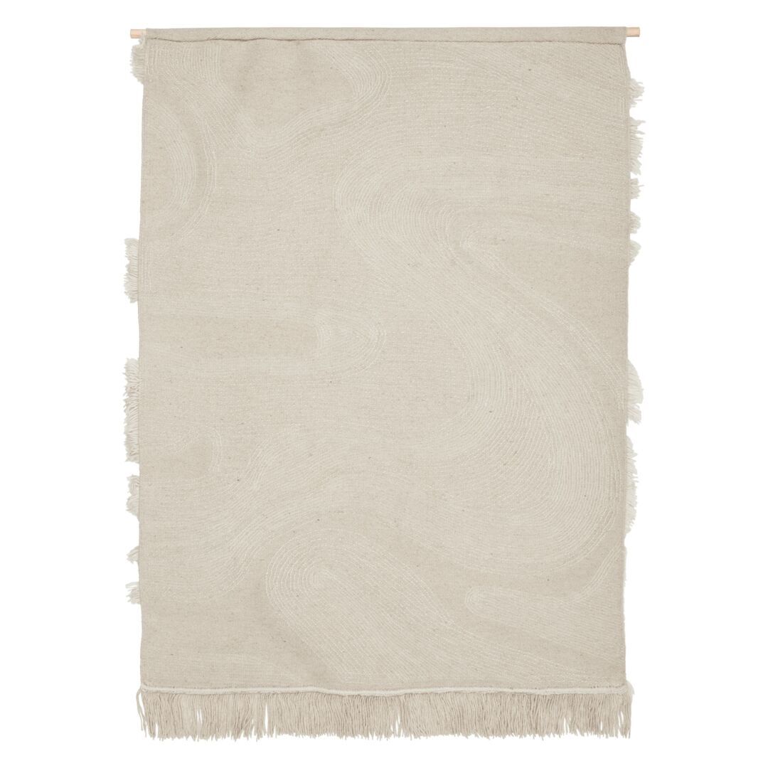 Ferm Living Wandteppich Rime von Ferm Living Off White