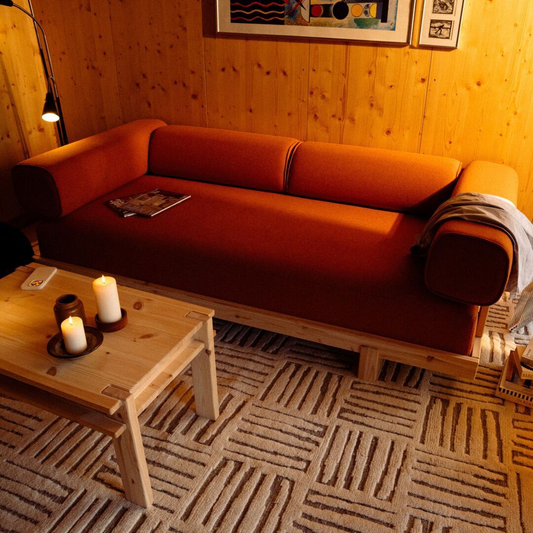 Karup Schlafsofa Stay von Karup 662 Vintage Orange