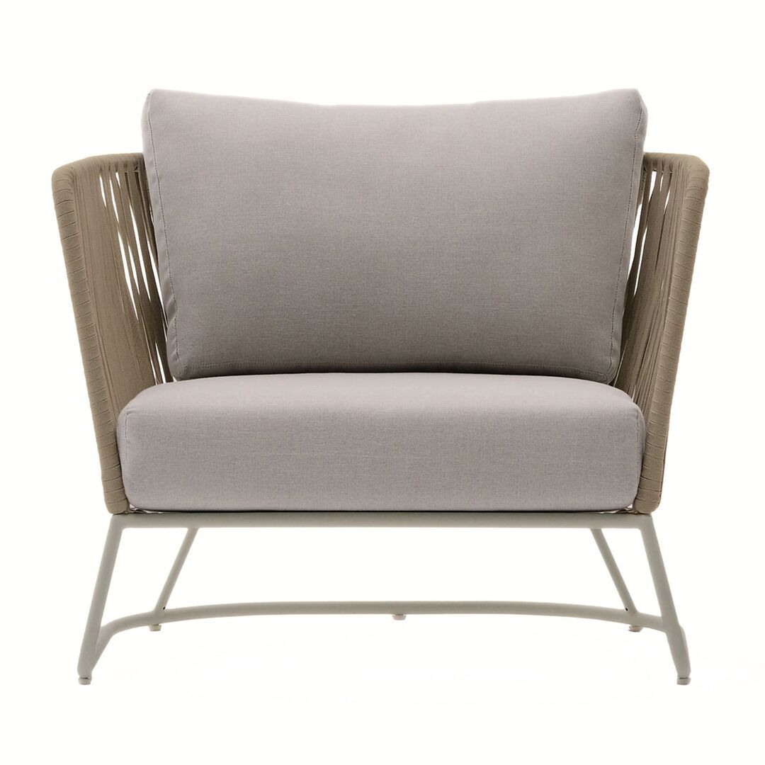 Kave Home Outdoor Sessel Saconca von Kave Home Beige