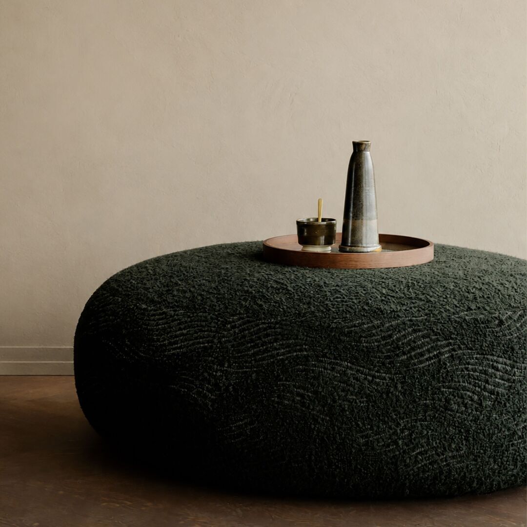 Ethnicraft Sitzhocker Orb von Ethnicraft Forest