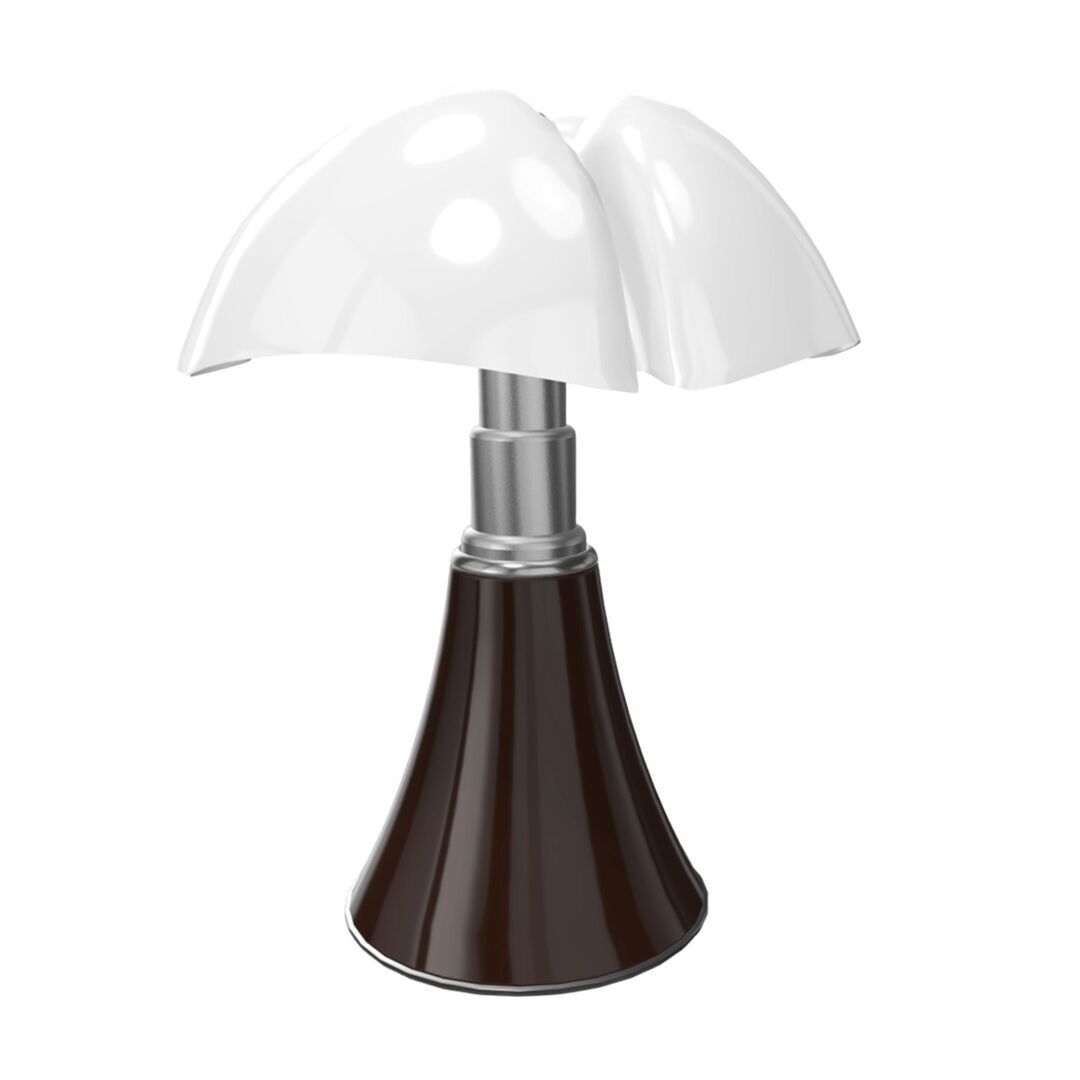 Martinelli Luce Tischleuchte Minipipistrello von Martinelli Luce  Dunkelbraun