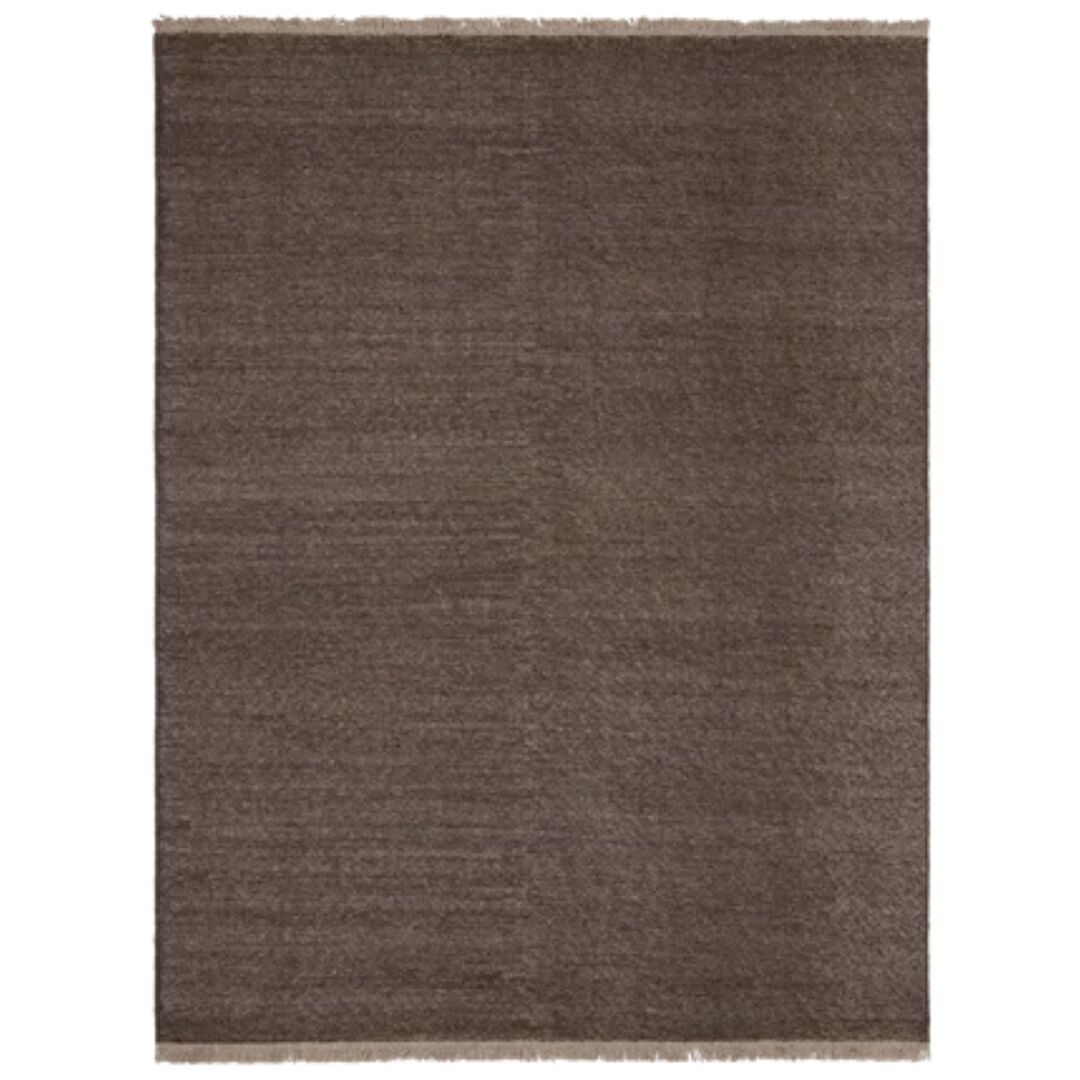 Teppich Yield Naturally Coloured Fringes von Kvadrat