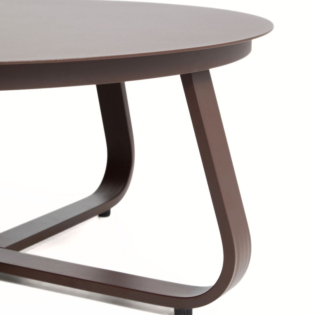 Kave Home Outdoor Couchtisch Tamaris von Kave Home Braun