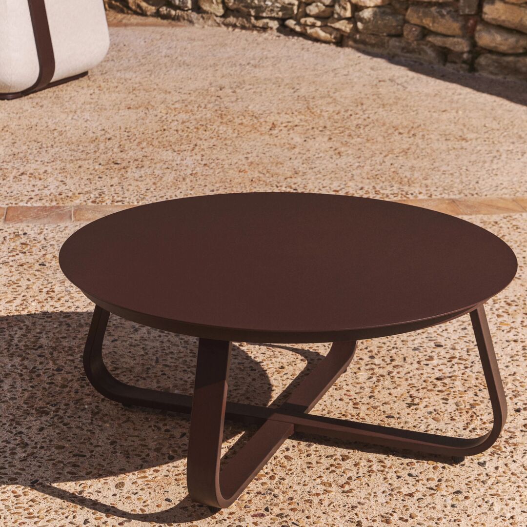 Kave Home Outdoor Couchtisch Tamaris von Kave Home Braun