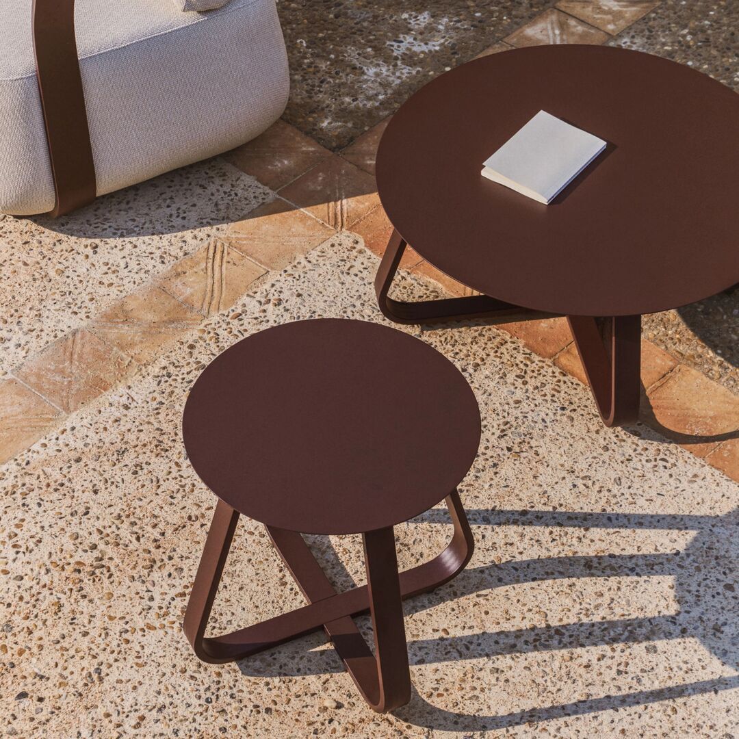 Kave Home Outdoor Couchtisch Tamaris von Kave Home Braun
