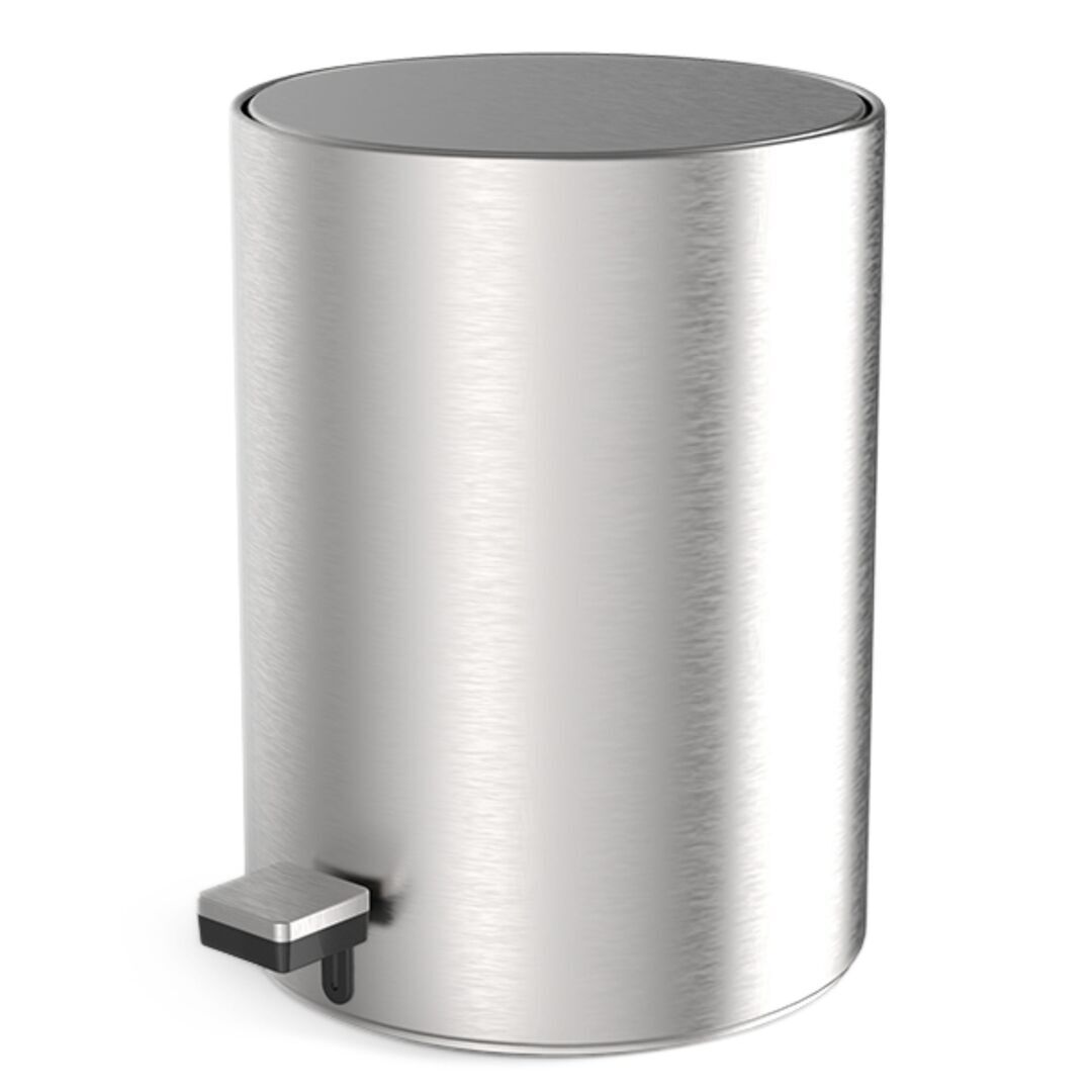 Decor Walther Pedaleimer TE 50 von Decor Walther Edelstahl gebürstet, 6 L
