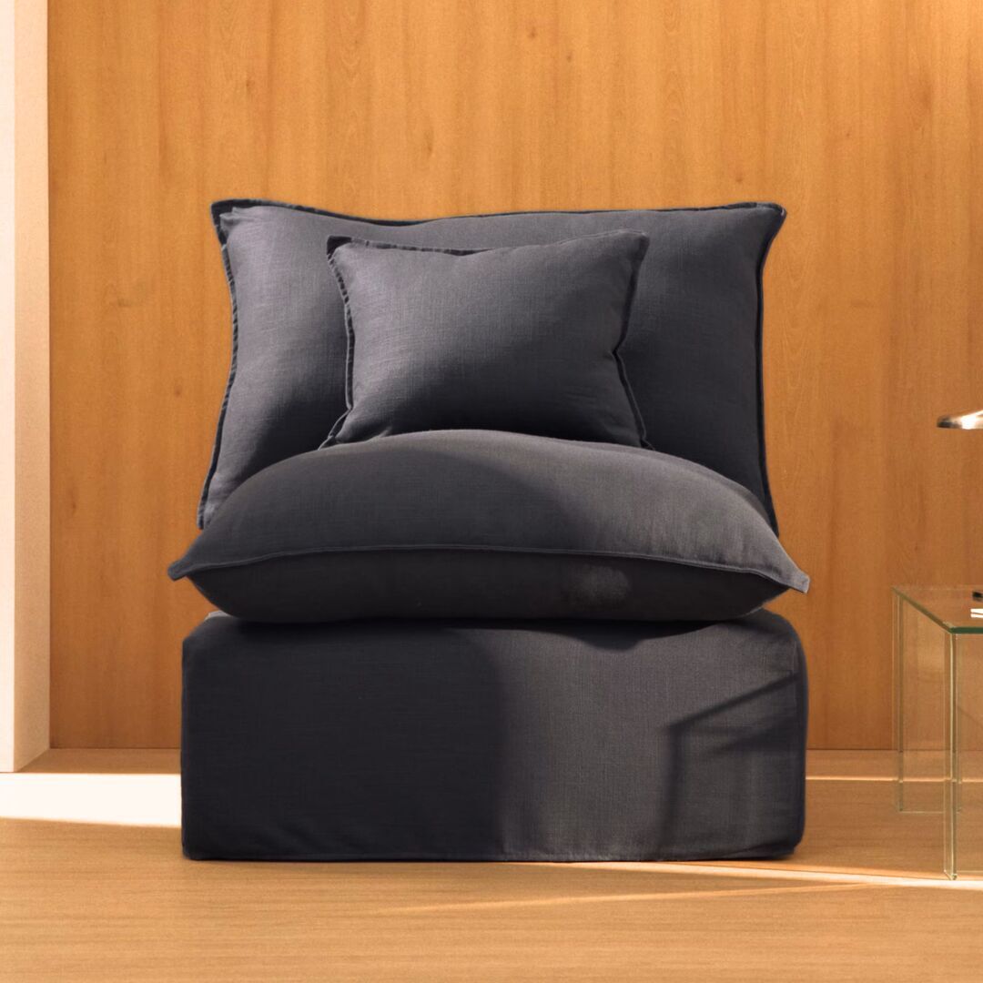 Kave Home Sessel Anarela von Kave Home B: 90 cm, Dunkelgrau