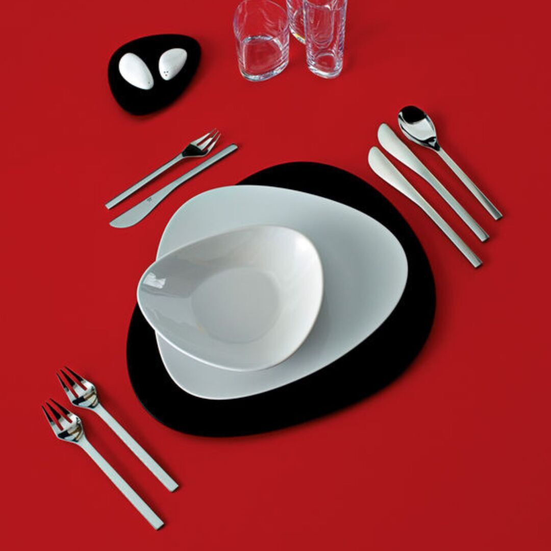 Untertasse Colombina Collection im 6er Set von Alessi