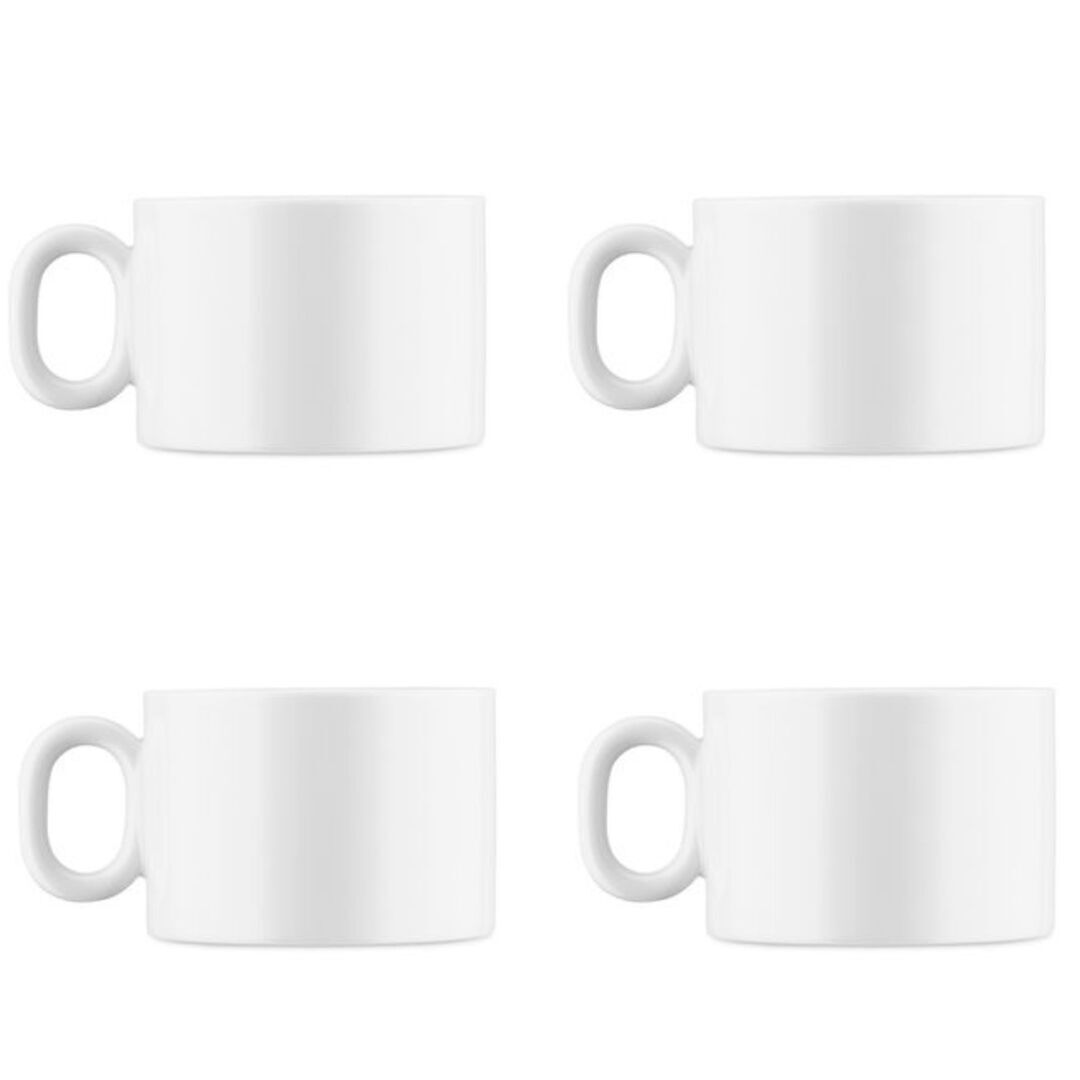 Tee-Obertasse Dressed im 4er Set von Alessi