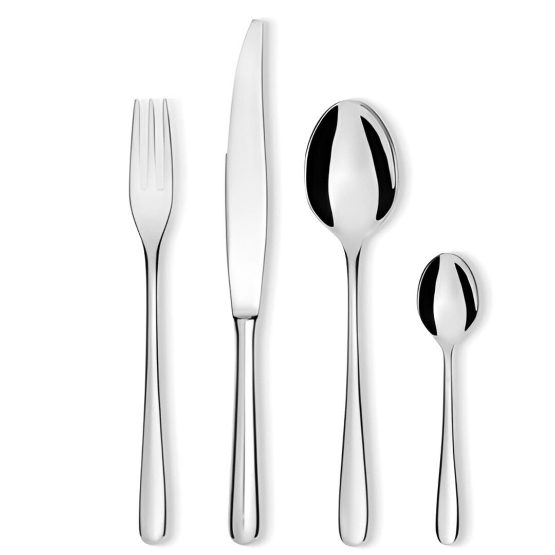 Alessi Alessi Besteckset 24-teilig Caccia Messer Zylinderblock