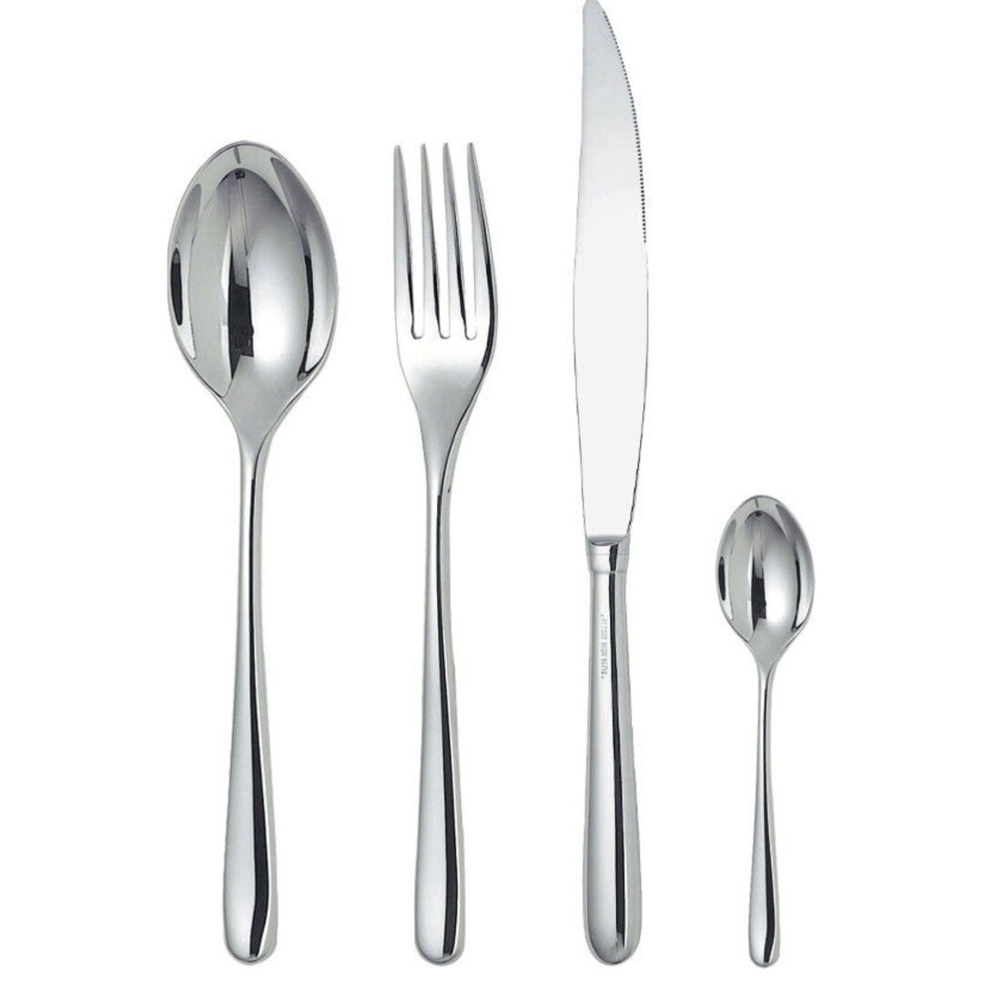 Alessi Alessi Besteckset 24-teilig Caccia Gabel 4 Zinken