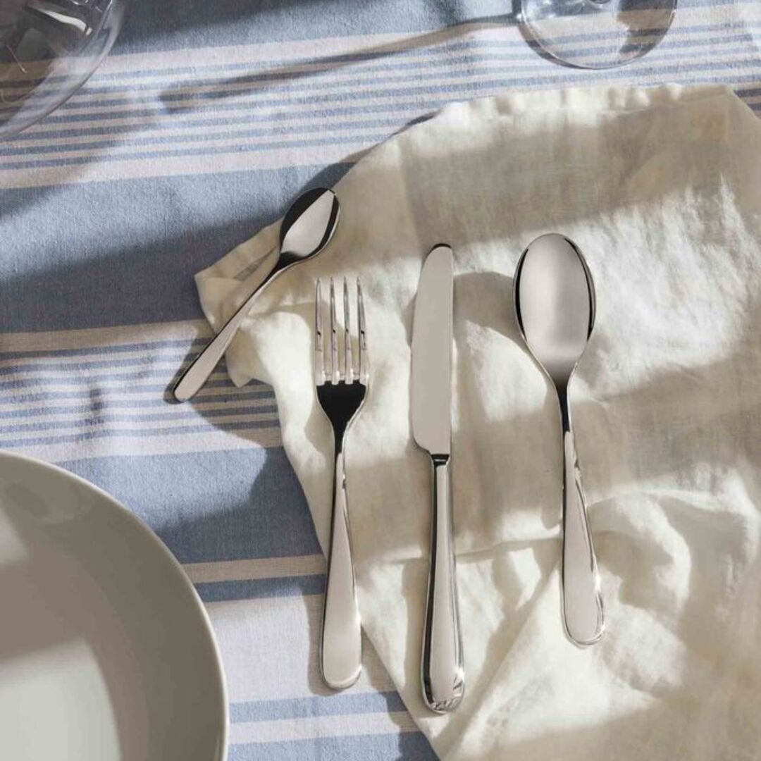 Tafelmesser Nuovo Milano im 6er Set von Alessi