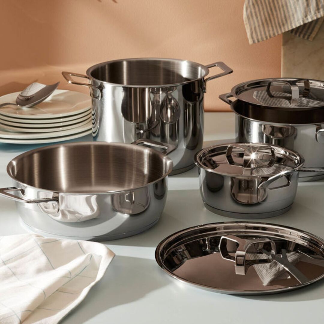 Topf-Set 7-teilig Pots&Pans von Alessi