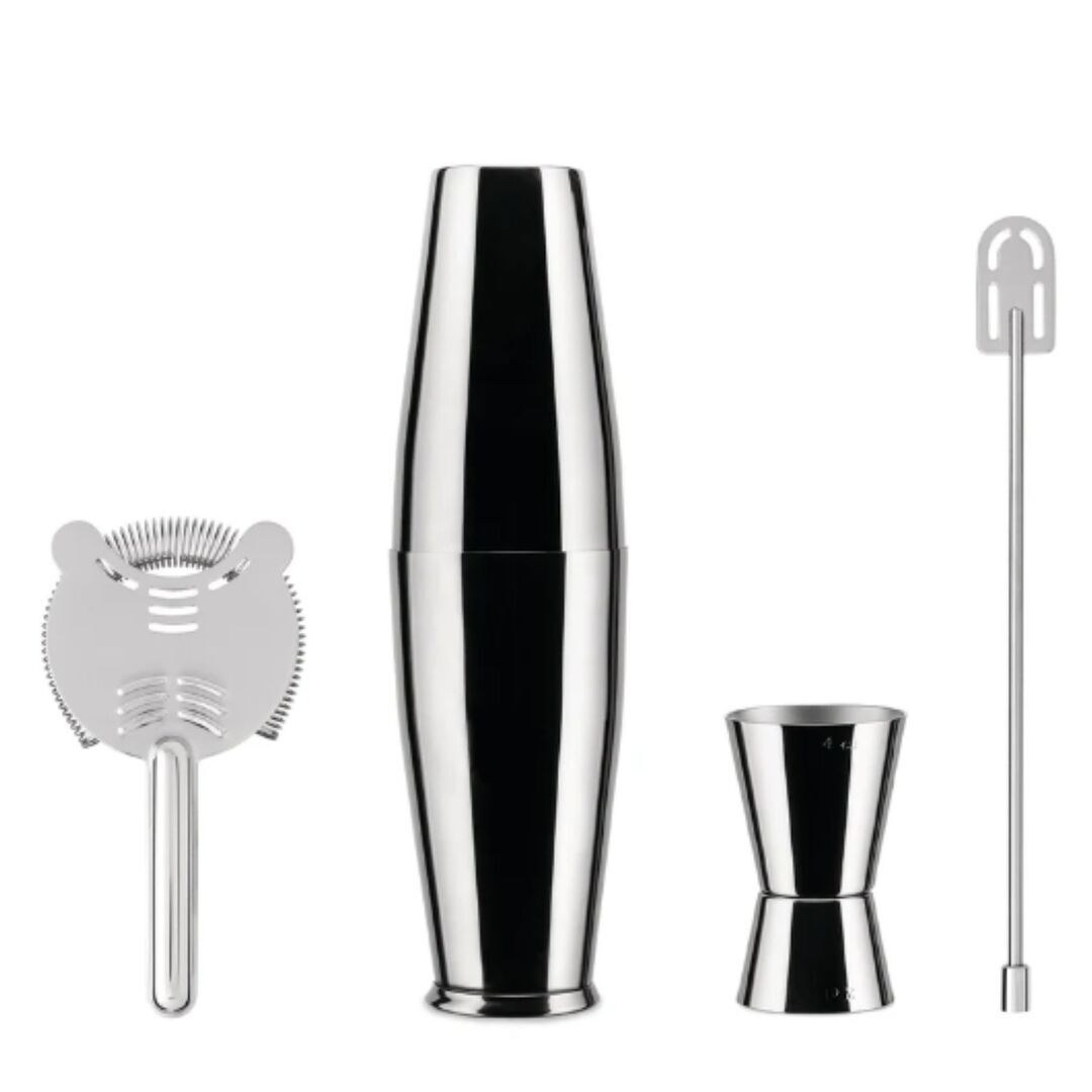 Alessi Mixing Kit Lunar Eclipse von Alessi Edelstahl 
