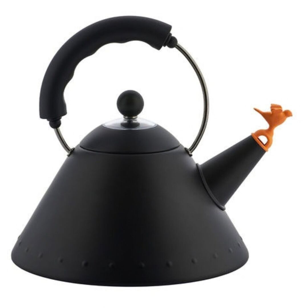 Alessi Alessi 9093 Wasserkessel Schwarz