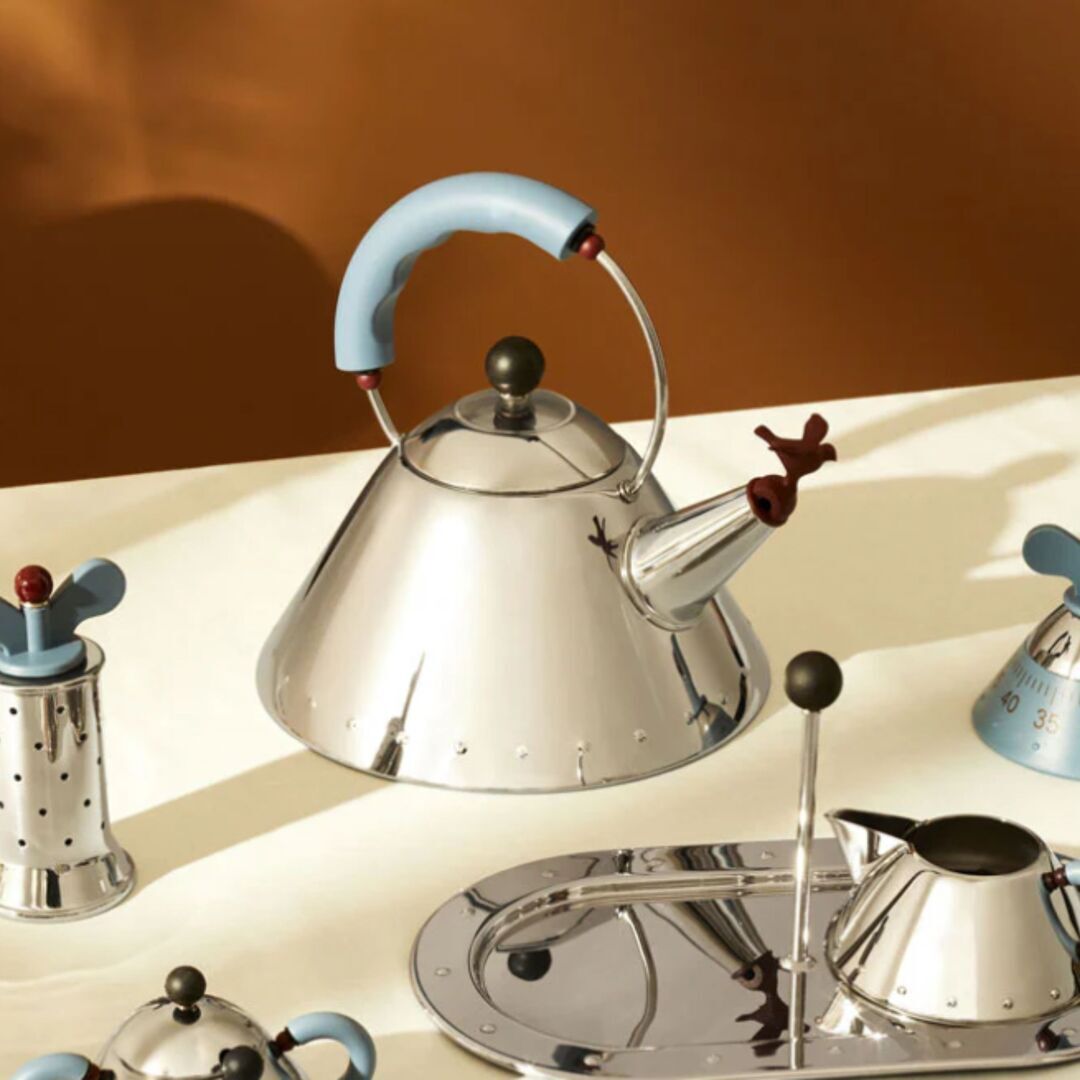 Elektrischer Wasserkocher MG32 Kabelfreier von Alessi