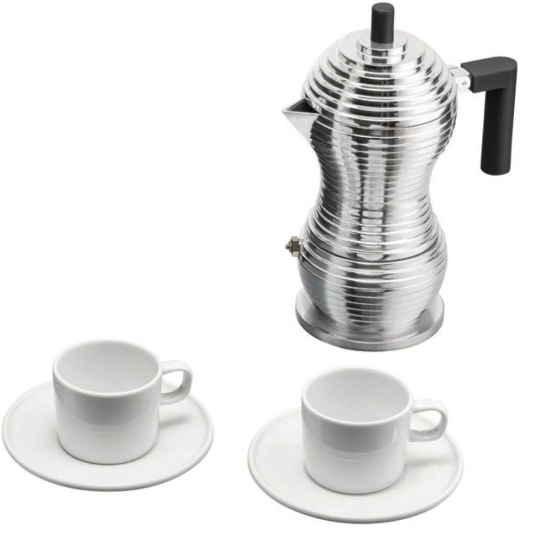 Alessi Gift Set &Coffee von Alessi Aluminium