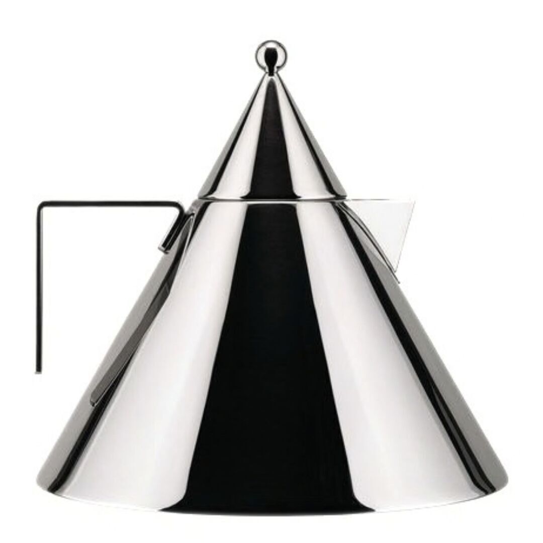 Alessi Wasserkessel Il conico von Alessi Edelstahl 