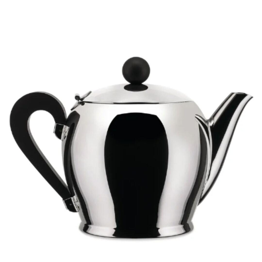 Alessi Teekanne Bombé von Alessi Edelstahl 