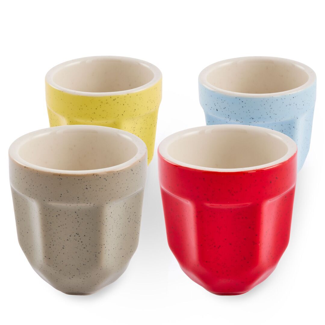Espresso Tassen Polygon im 8er Set von La Marzocco x POLSPOTTEN