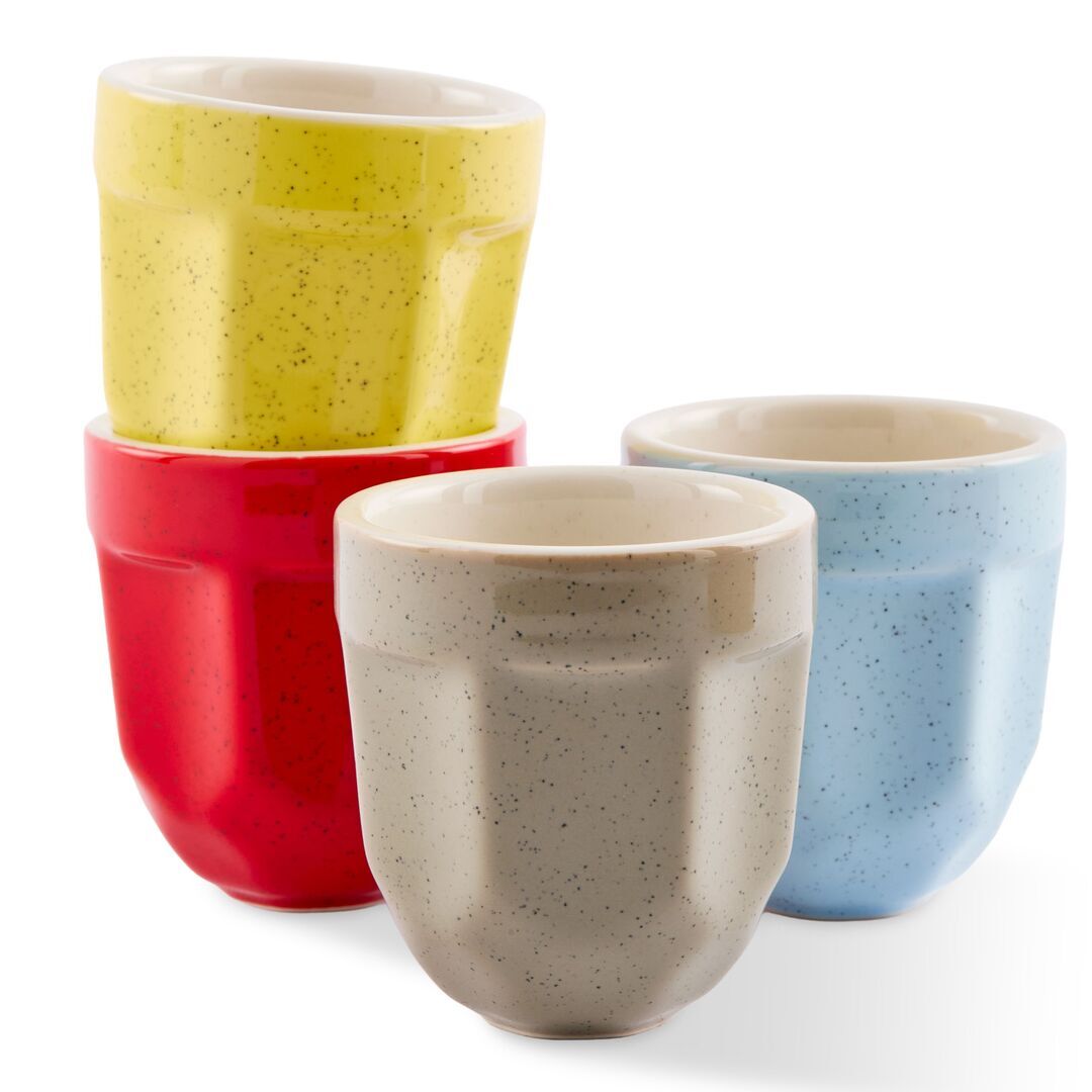 Espresso Tassen Polygon im 8er Set von La Marzocco x POLSPOTTEN