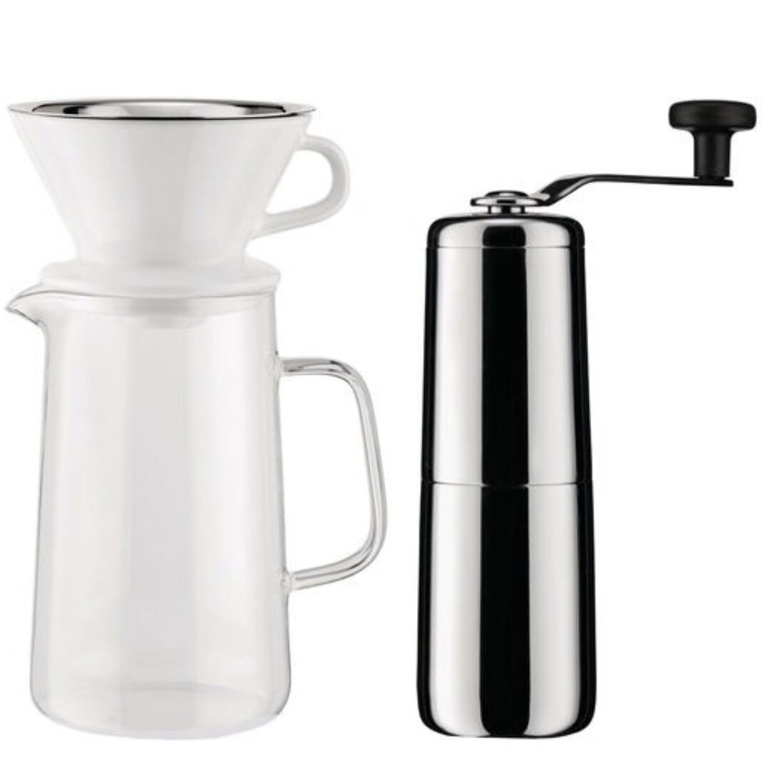 Alessi Coffee-Set Slow Coffee von Alessi Edelstahl 
