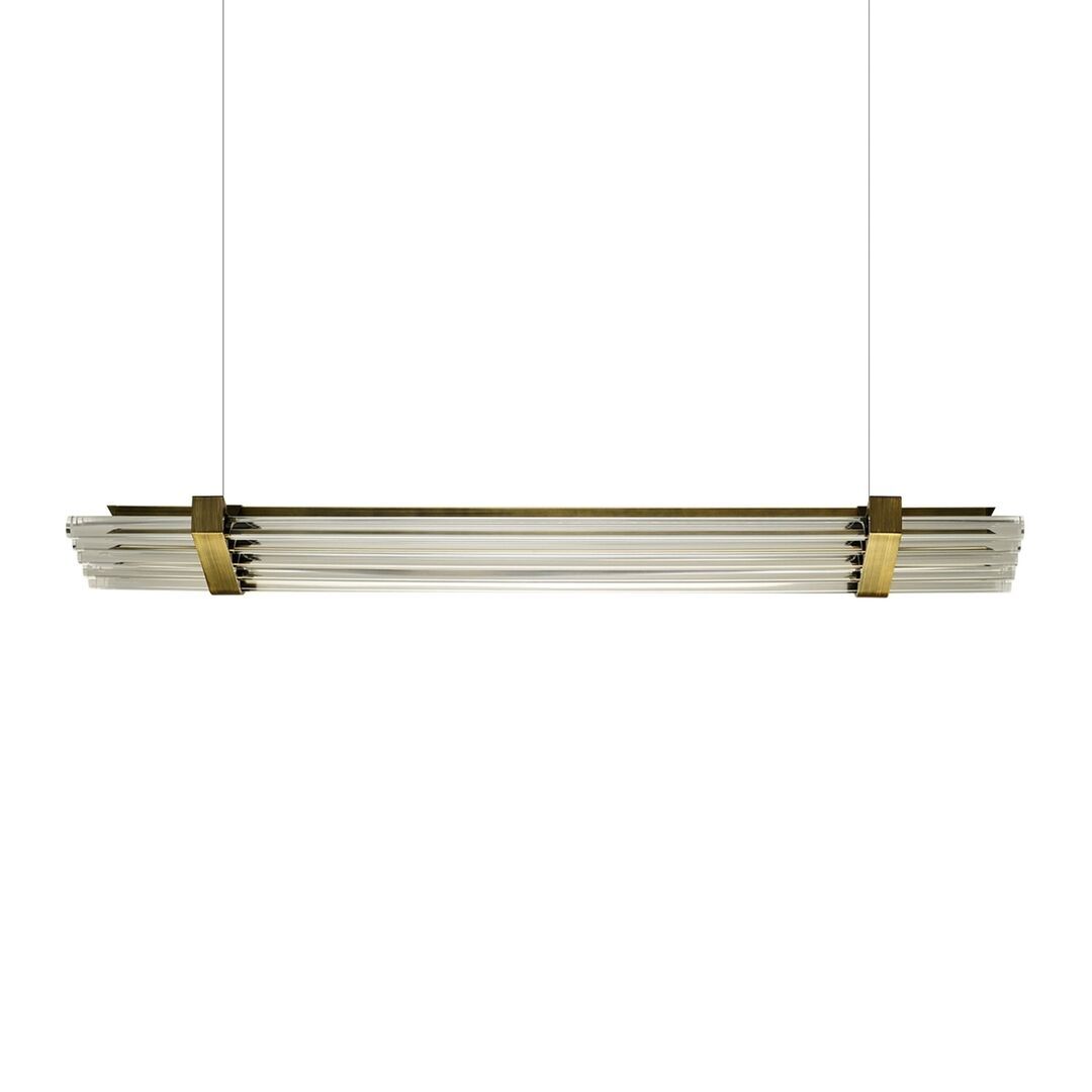 DCWéditions Pendelleuchte Seagull von DCW Gold, L: 120 cm