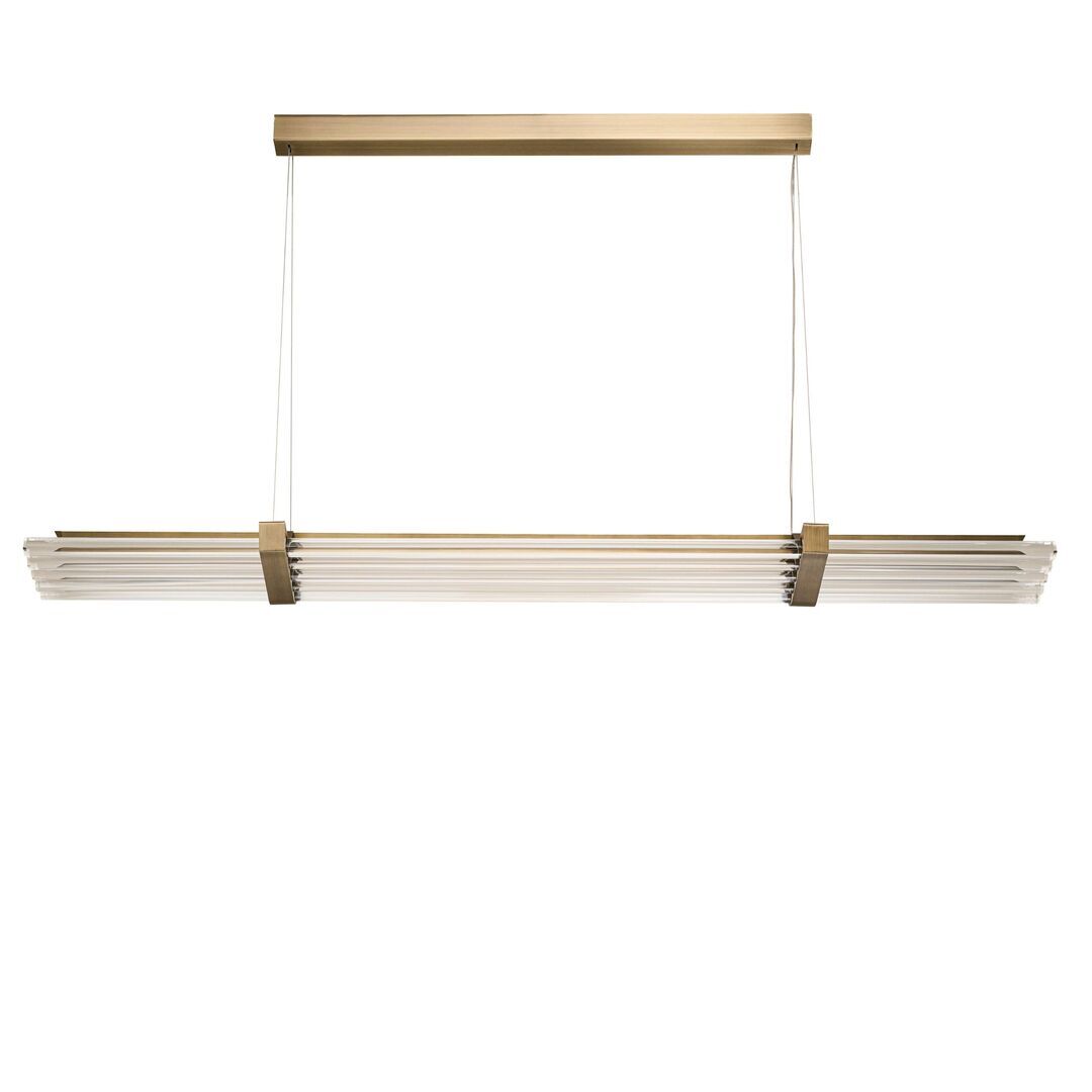 DCWéditions Pendelleuchte Seagull von DCW Gold, L: 160 cm
