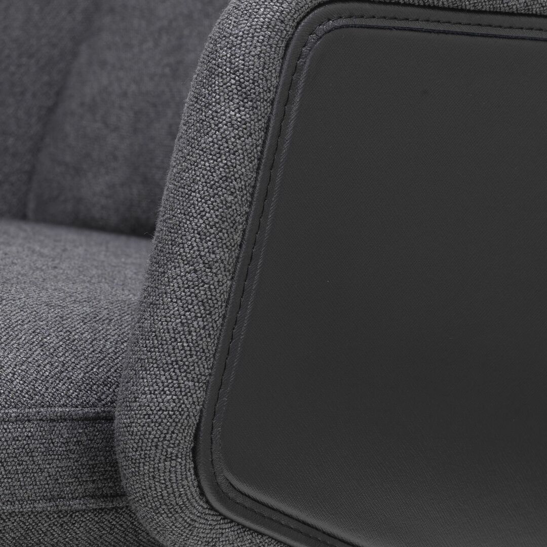Grand Relax und Ottoman in Leder von Vitra