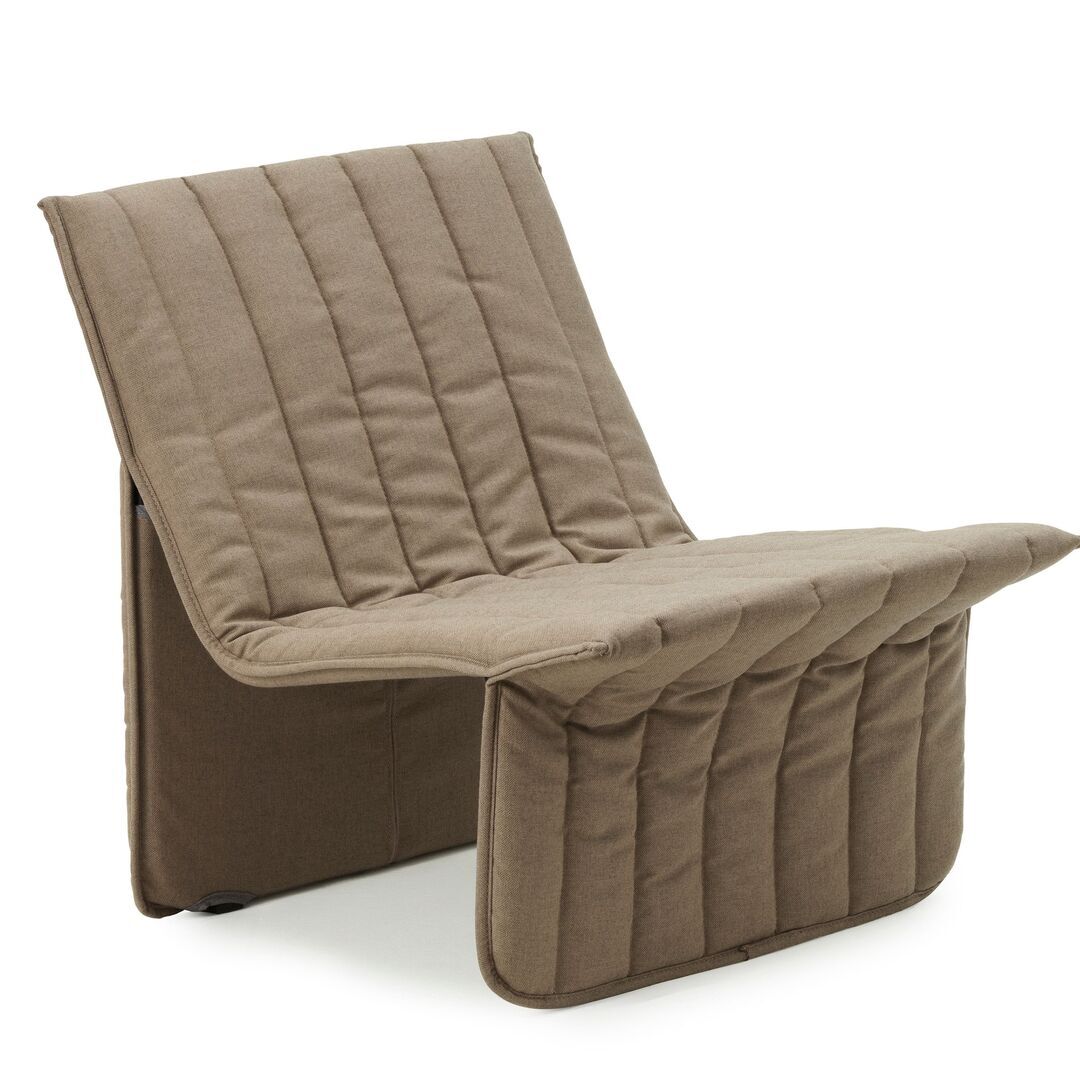 Normann Copenhagen Outdoor Lounge Sessel Limit von Normann Copenhagen Natté 10029 Heather Grey