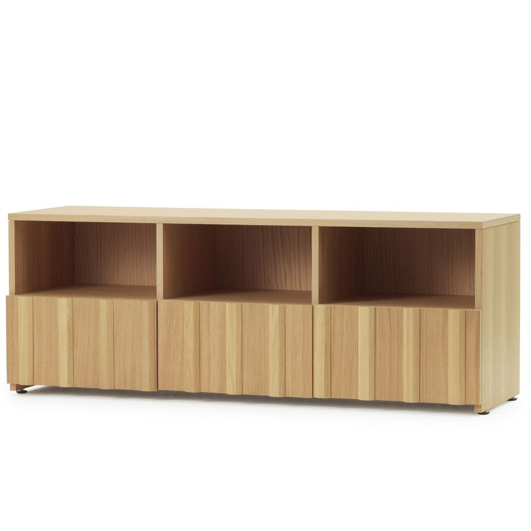 Normann Copenhagen Hybrid Lowboard Rib von Normann Copenhagen Oak