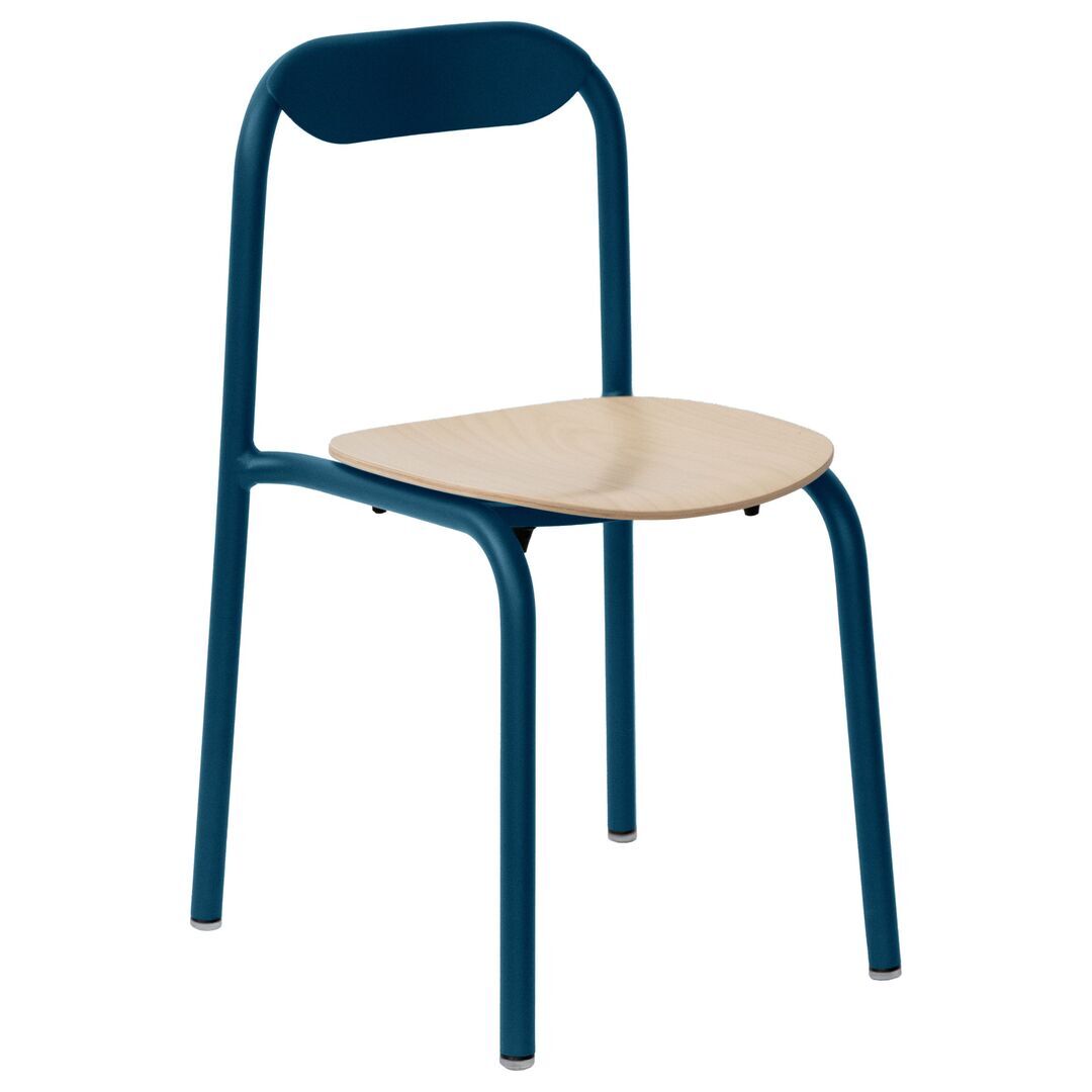 Fermob Indoor Buchenstuhl Archie von Fermob Acapulcoblau 21