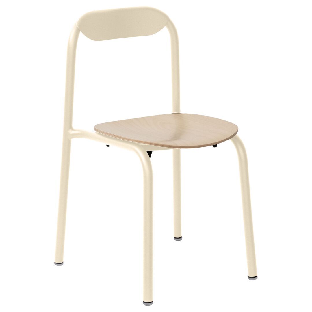 Fermob Indoor Buchenstuhl Archie von Fermob Latte-Beige E8