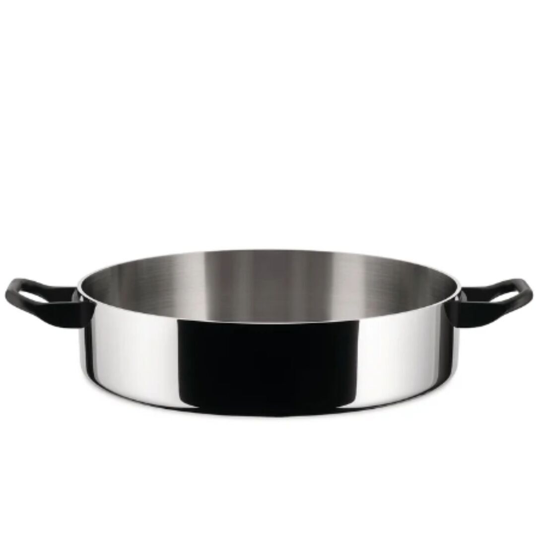 Alessi Flache Kasserolle La Cintura di Orione von Alessi Ø: 28 cm