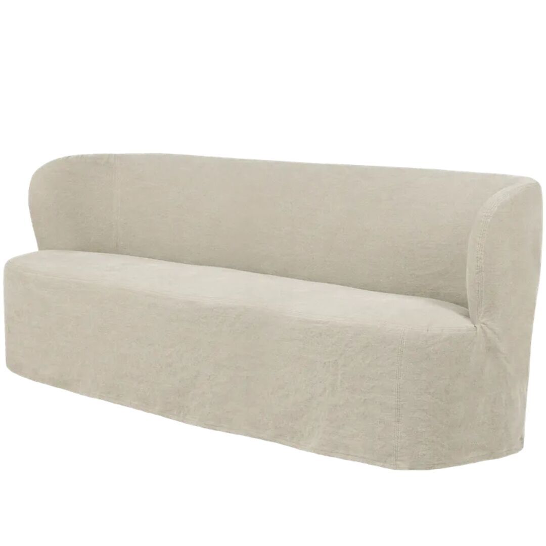 Gubi Sofa Stay Slipcover von Gubi 0023 - Gubi Natural, B: 190 cm