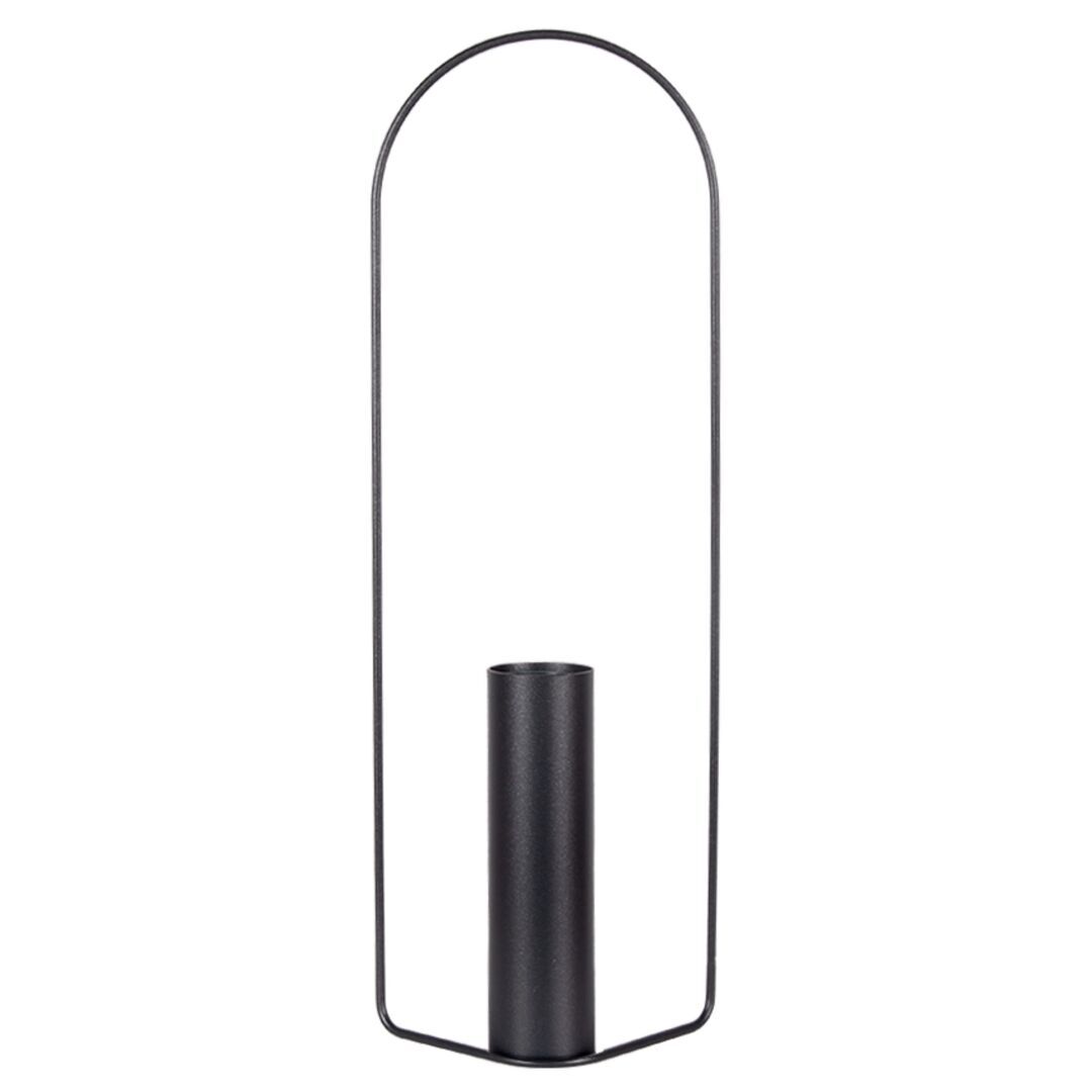 Fermob Zylindrische Vase Itac von Fermob Anthrazit 47