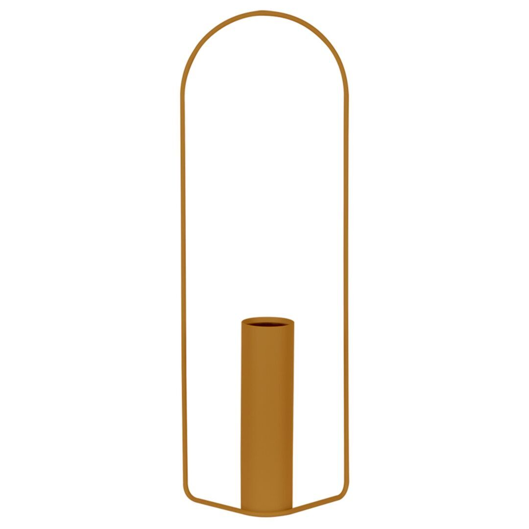Fermob Zylindrische Vase Itac von Fermob Lebkuchen D2