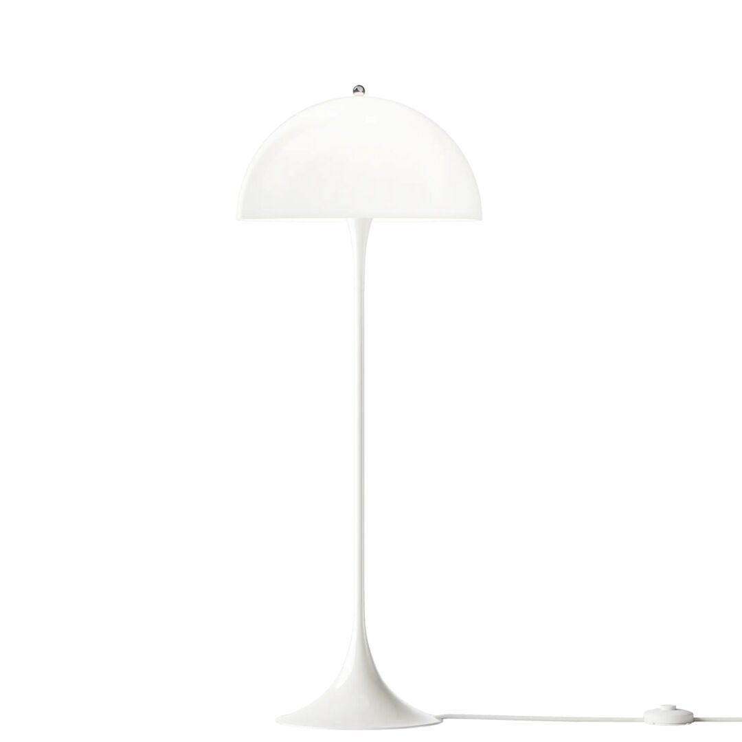 Louis Poulsen Panthella Stehleuchte V3 Opal White von Louis Poulsen Ø: 40 / H: 103.5 cm