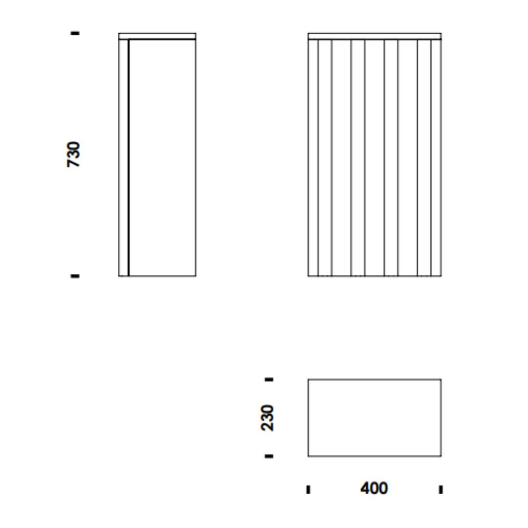 Hängeschrank Rib von Normann Copenhagen