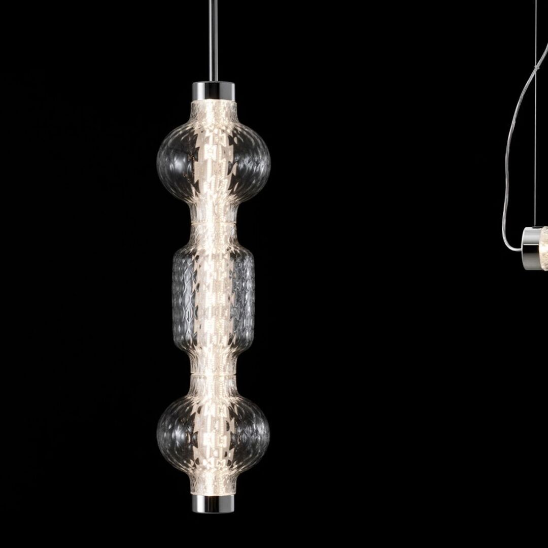 Artemide Pendelleuchte Alambicco Vertikal von Artemide  3 Lichter, 2700K-1