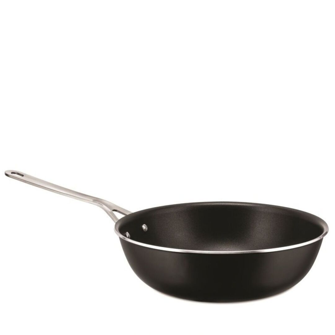 Alessi Tiefe Pfanne Pots&Pans von Alessi Edelstahl 
