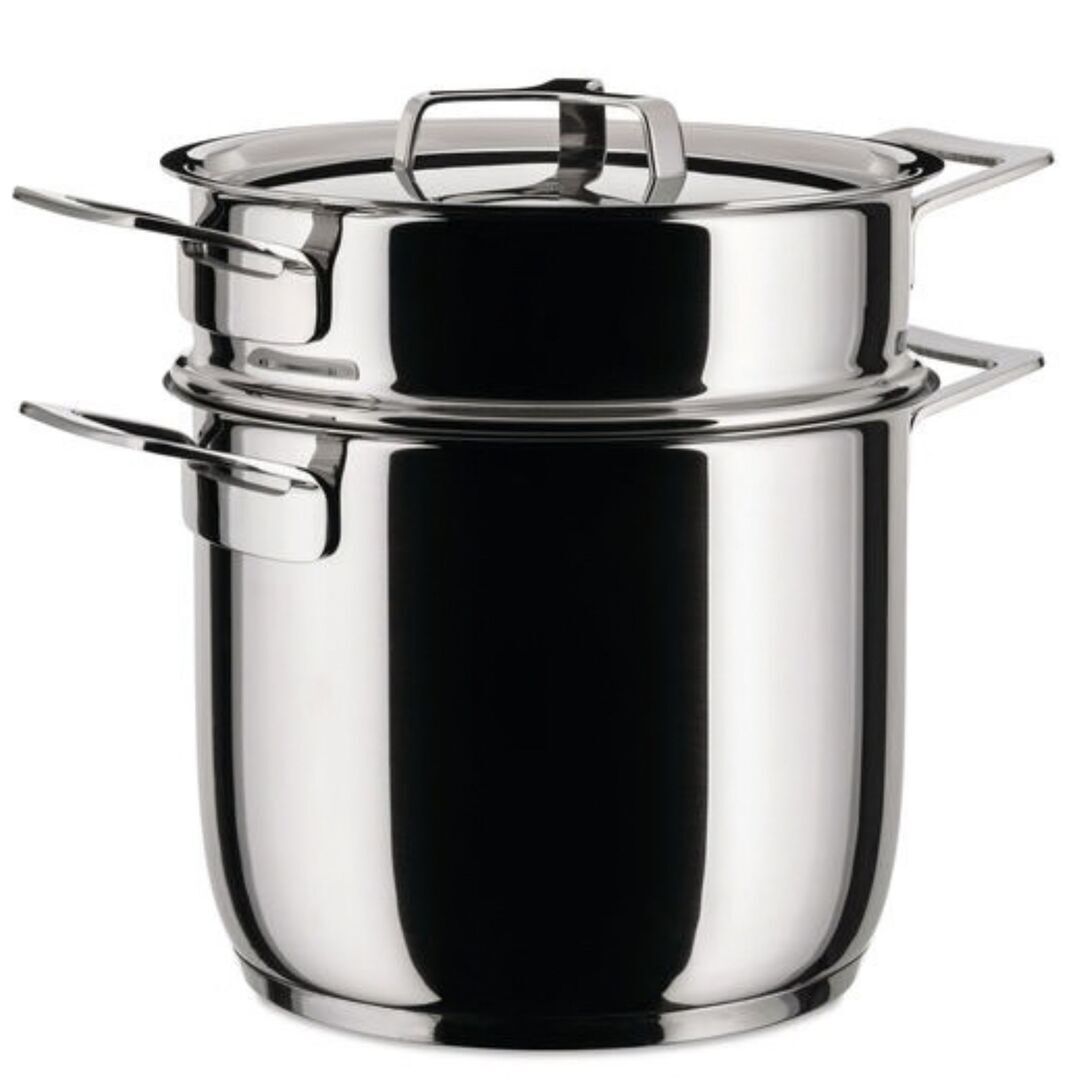 Alessi Pasta-set Pots&Pans von Alessi Edelstahl 