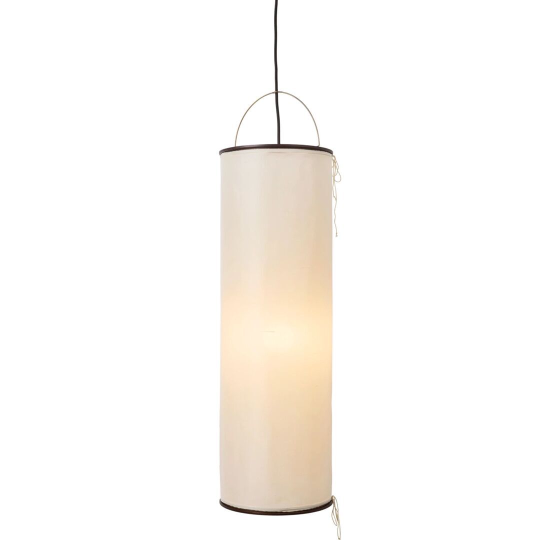 Gubi Pendelleuchte Silk Lantern von Gubi Soft Black Semi Matt