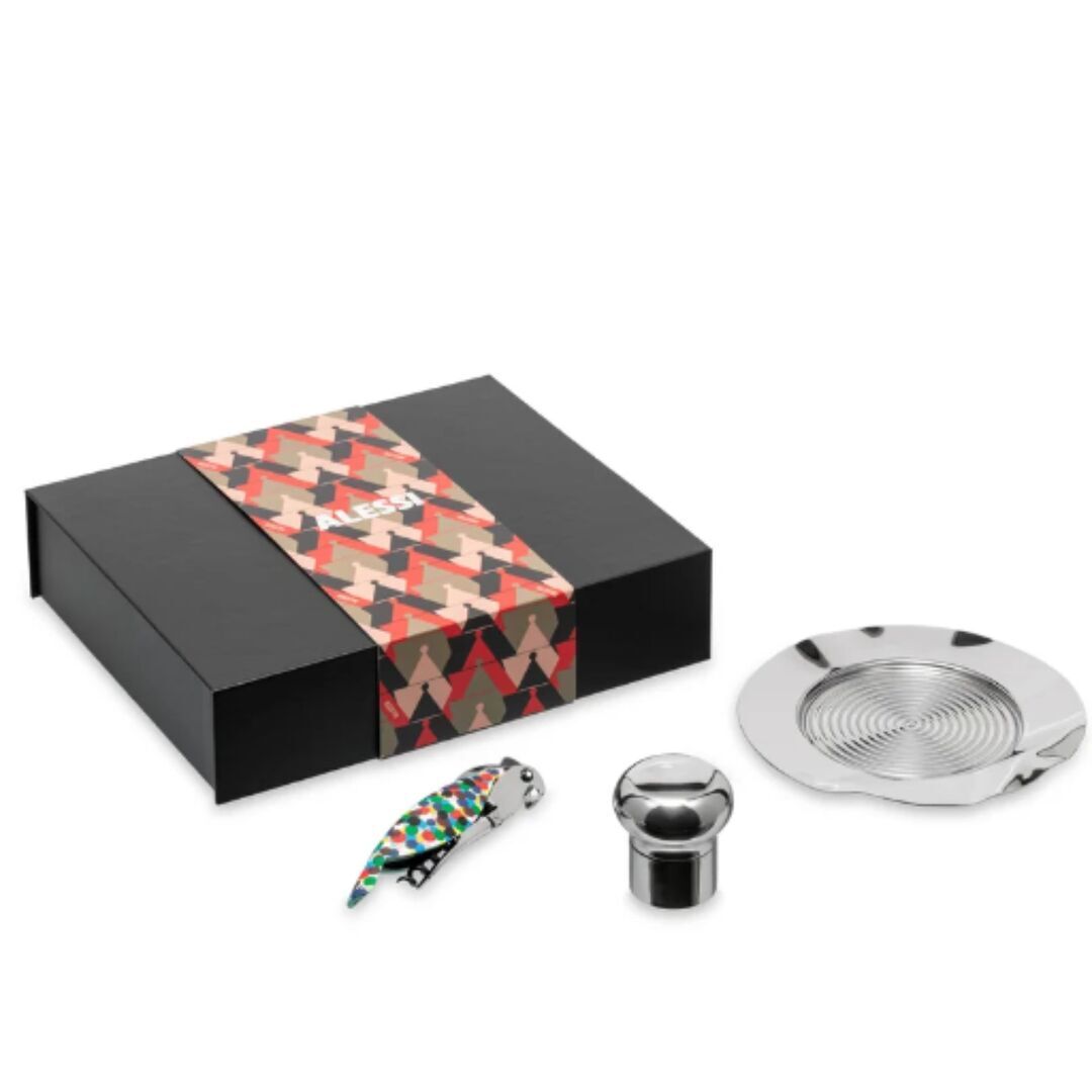 Parrot Gift Set & Wine von Alessi