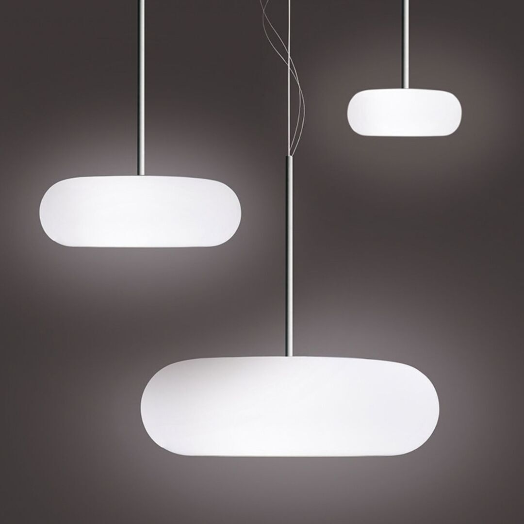 Artemide Pendelleuchte Itka Ø: 50 cm von Artemide Weiss-1