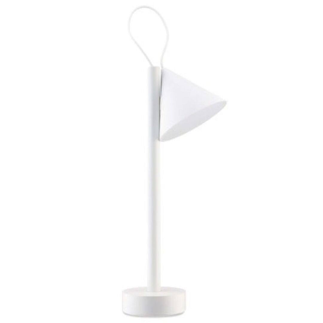 Alessi Tragbare Lampe Tsumiki von Alessi Weiss