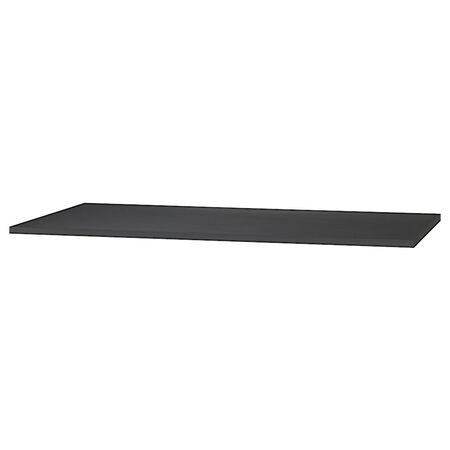 Tischplatte Massivholz Eiche geköhlt schwarz
