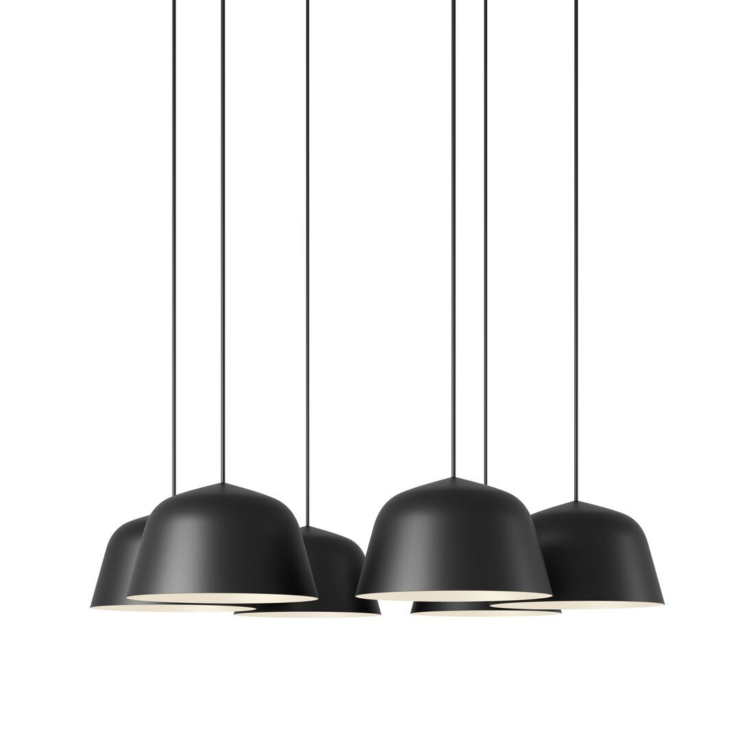 Muuto Cluster Pendelleuchten Ambit von Muuto Black