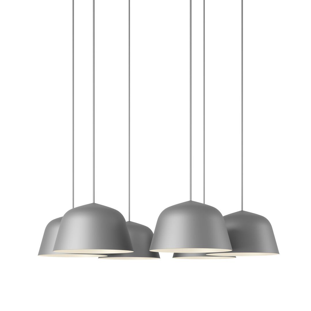 Muuto Cluster Pendelleuchten Ambit von Muuto Grey