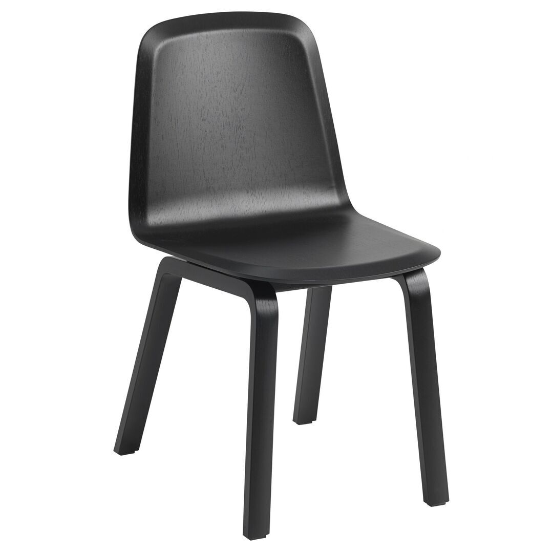 Muuto Holzstuhl Brink von Muuto Black